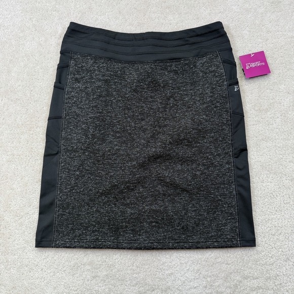 Skirt Sports Dresses & Skirts - NWT Skirt Sports Toasty Cheeks Maxi Skirt Womens Large Black Speckle Drawstring
